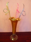 Vaso Corrine piccolo + 4 foglie a spirale
