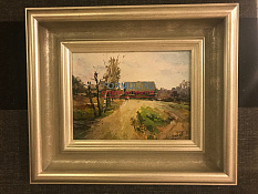 Пейзаж с дорогой