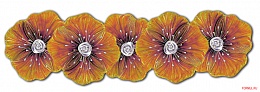 P4088 -  Petunia coat hanger