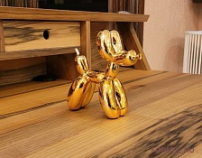 Balloon dog (pink gold)