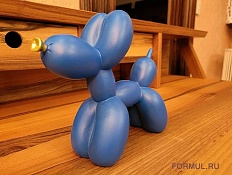 Balloon dog (матовый синий)