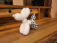 Balloon dog (черно-белая)
