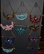 Spilla metallo con strass