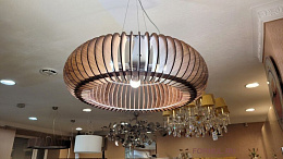 Galactic Sputnik ceiling lamp