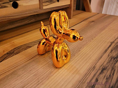 Balloon dog (теплое золото)